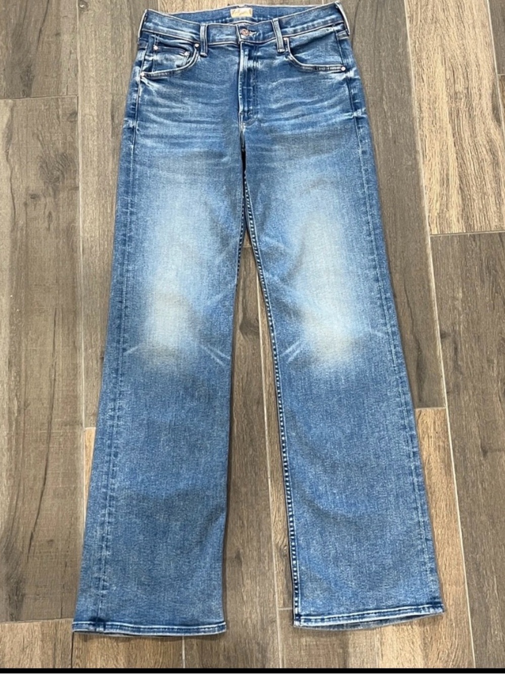 Mother Bookie Sneak Eye of the Tiger Jeans - SIZE 26 - Picture 3 of 8
